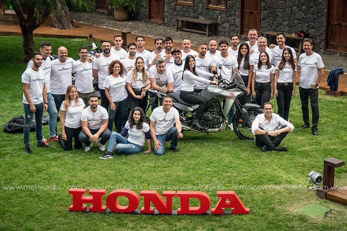 Honda XL750 Transalp, empieza su aventura en Canarias