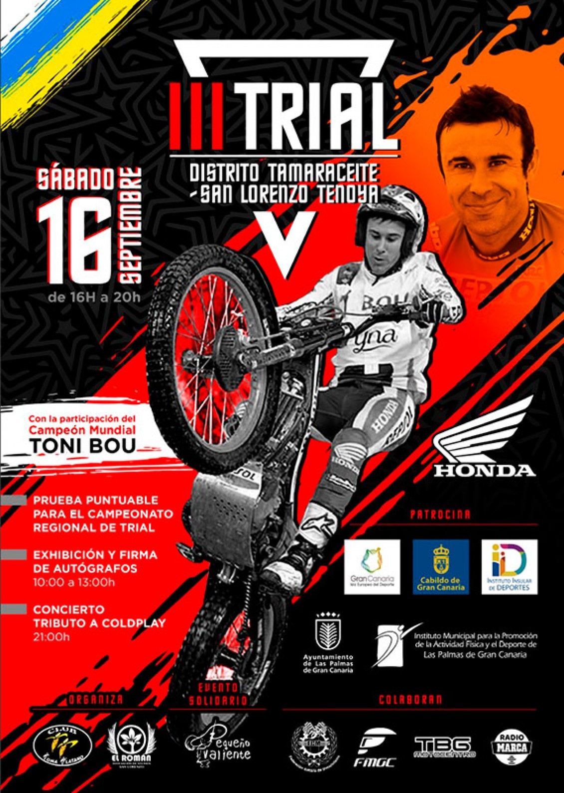 Toni Bou, estrella invitada al III Trial de San Lorenzo