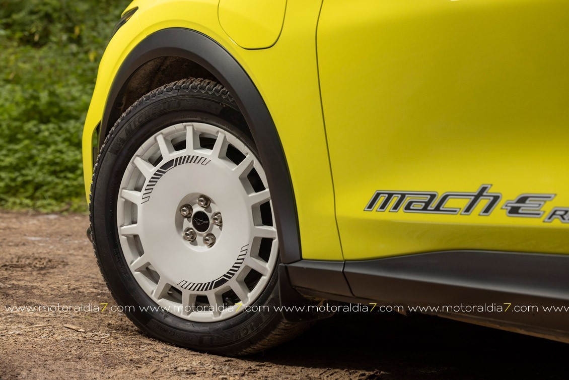 Ford Mustang Mach-E Rally, para asfalto y tierra