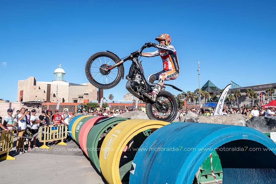 Puro espectáculo en el III Trial Distrito Tamaraceite