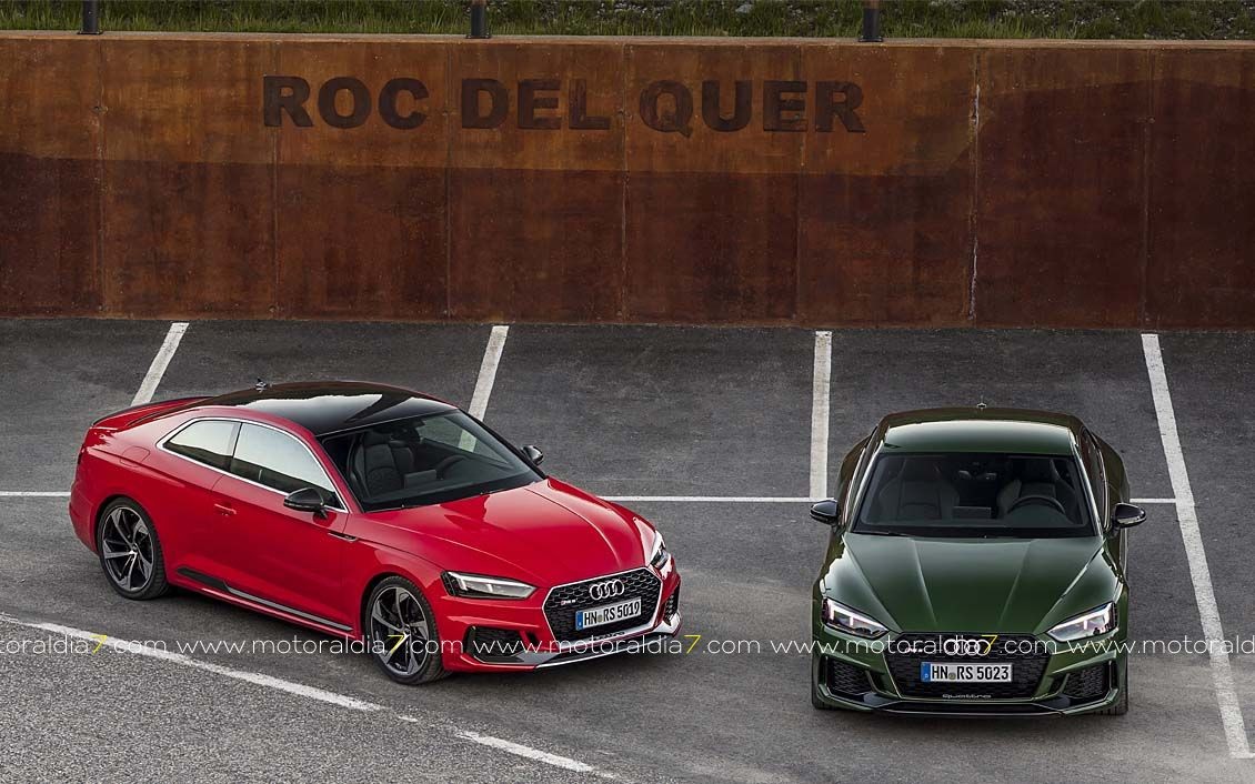 Audi RS 5, V6 biturbo 450 CV