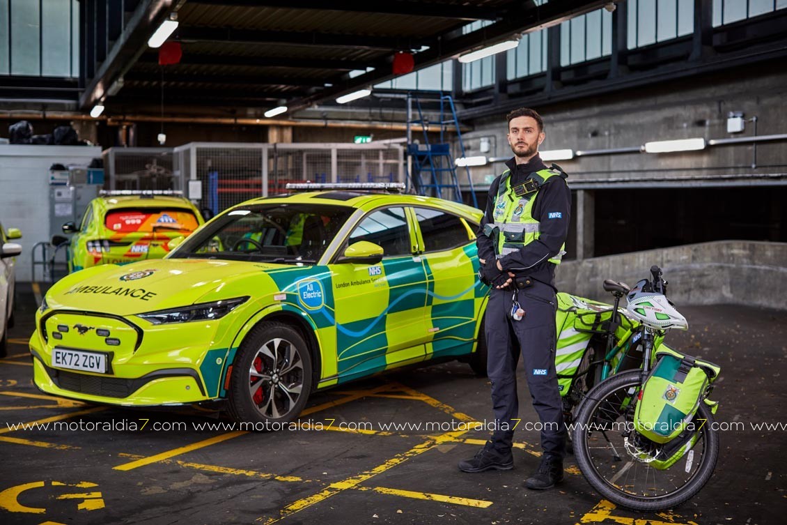 Un Mustang Mach-E para el Servicio de Ambulancias de Londres