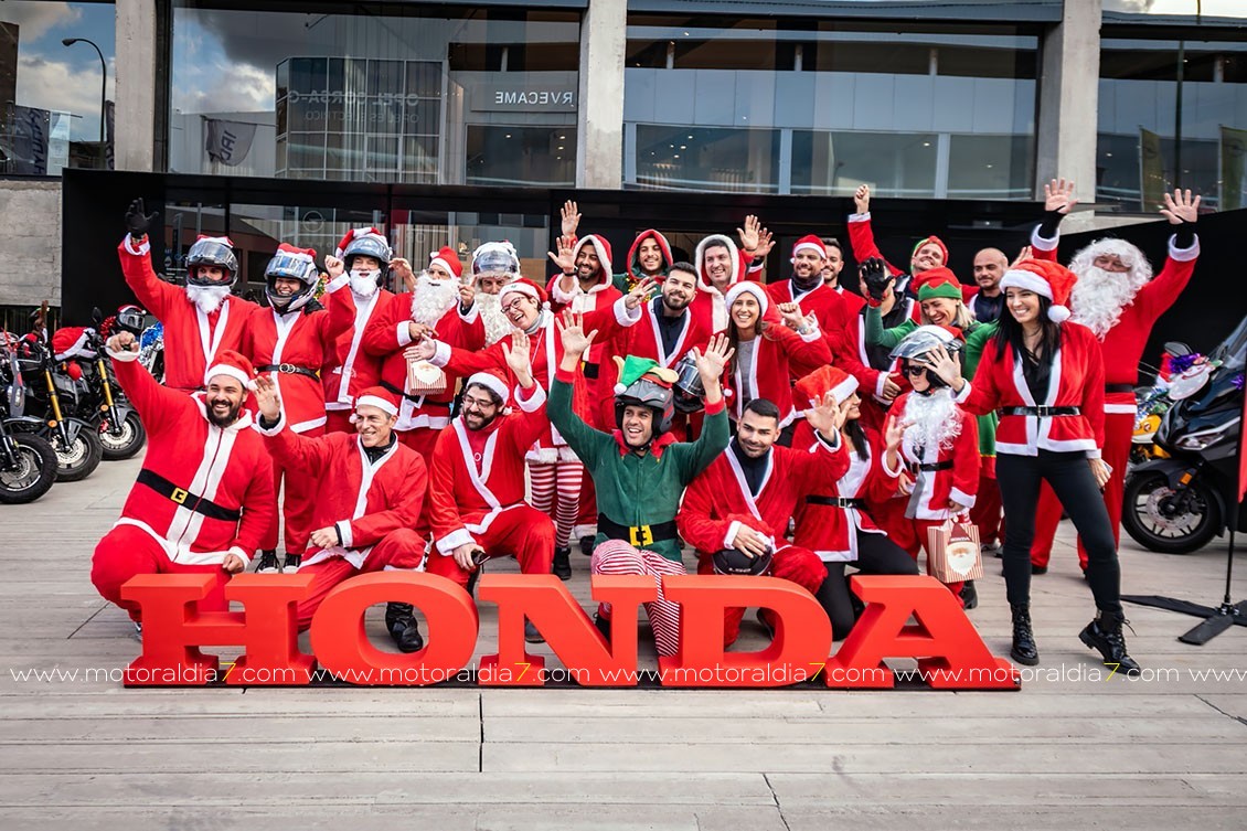 Ruta Solidaria de Honda Motos Canarias