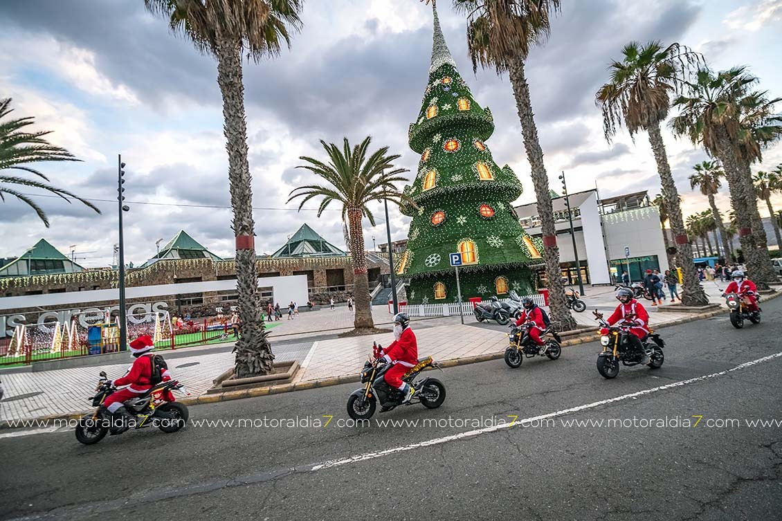 Ruta Solidaria de Honda Motos Canarias