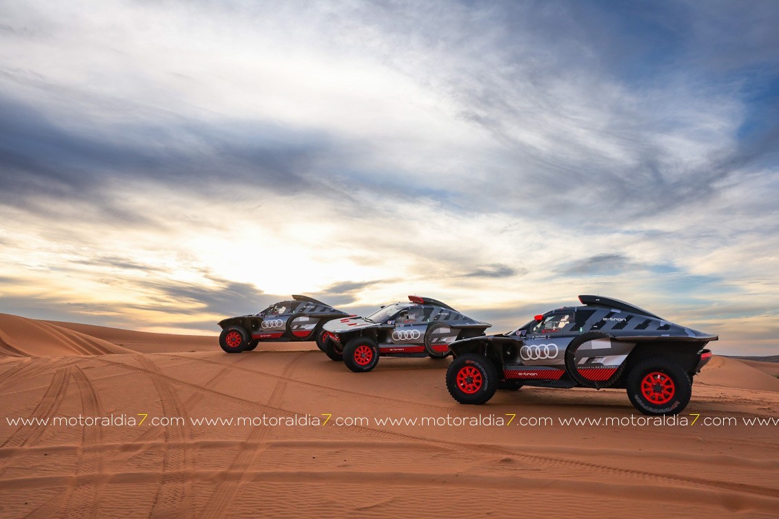 El rerto de Audi en el Dakar 2024