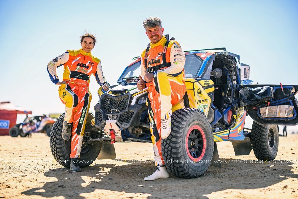 Dos etapas separan a Peñate y Romero de alcanzar la meta del Dakar 2024