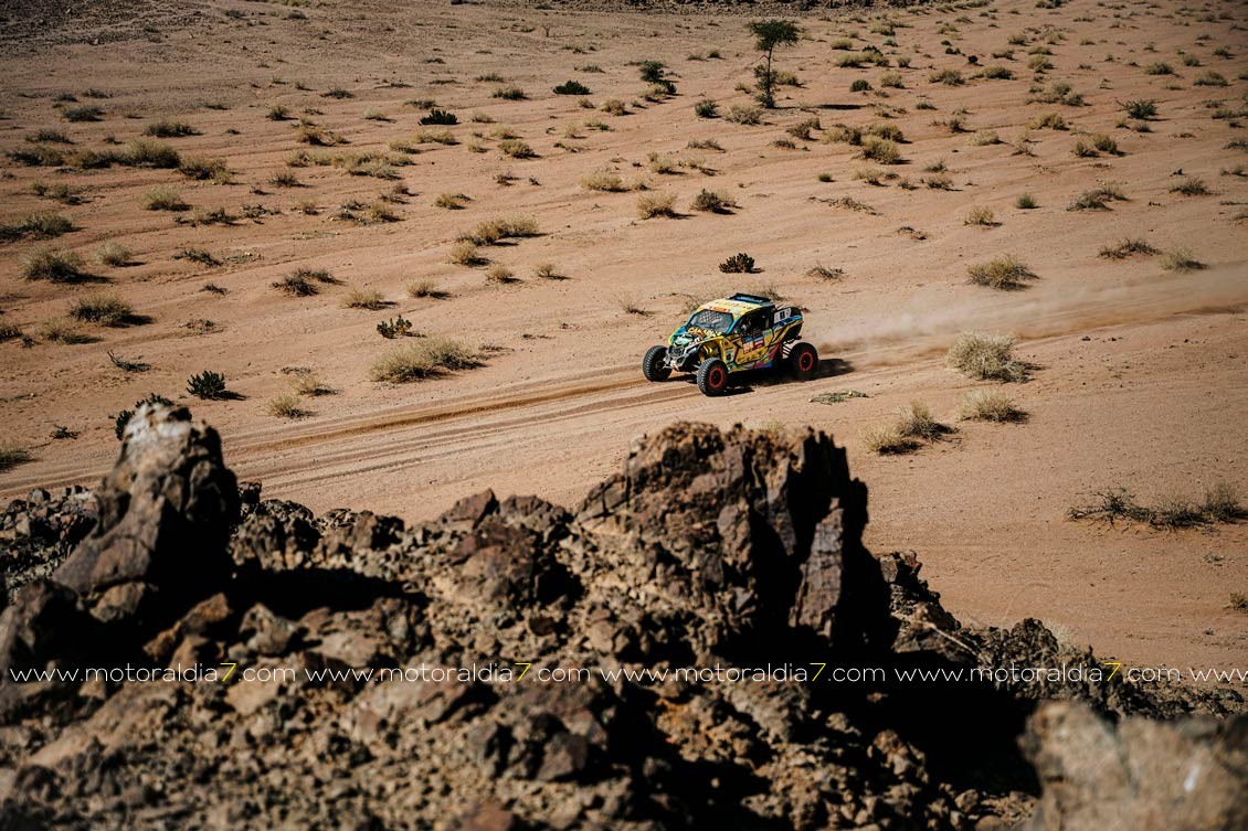 Dos etapas separan a Peñate y Romero de alcanzar la meta del Dakar 2024
