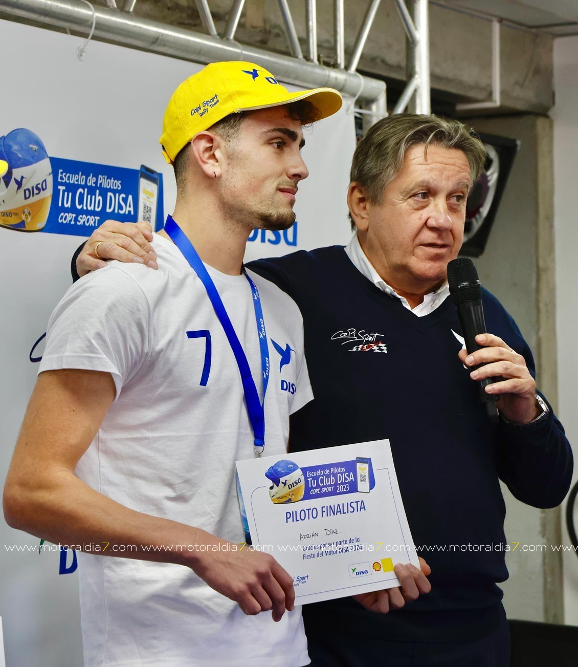 Walter Delgado, el nuevo piloto de DISA Copi Sport