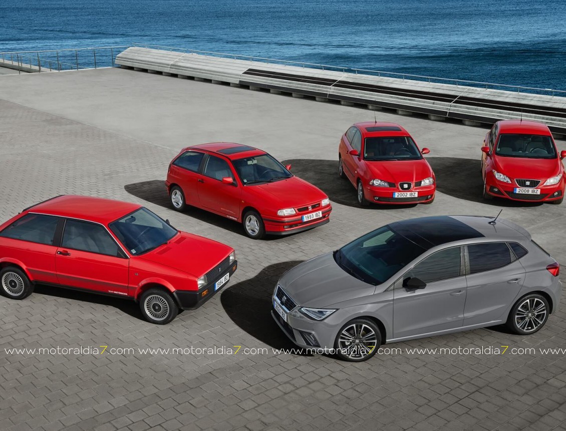 SEAT Ibiza, un icono con 40 años