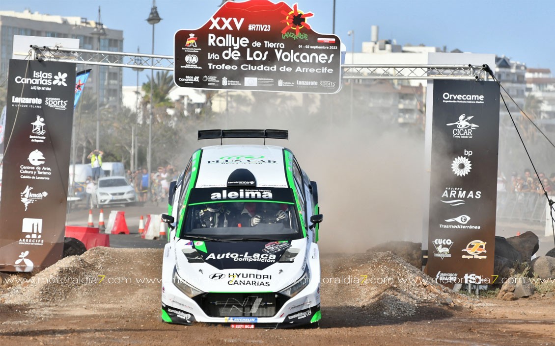 Rally Isla de Los Volcanes una prueba internacional y del CERT