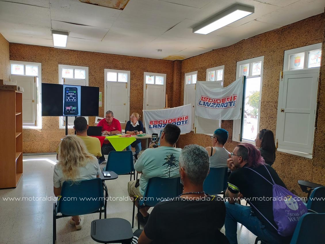 Escudería Lanzarote, prepara Oficiales