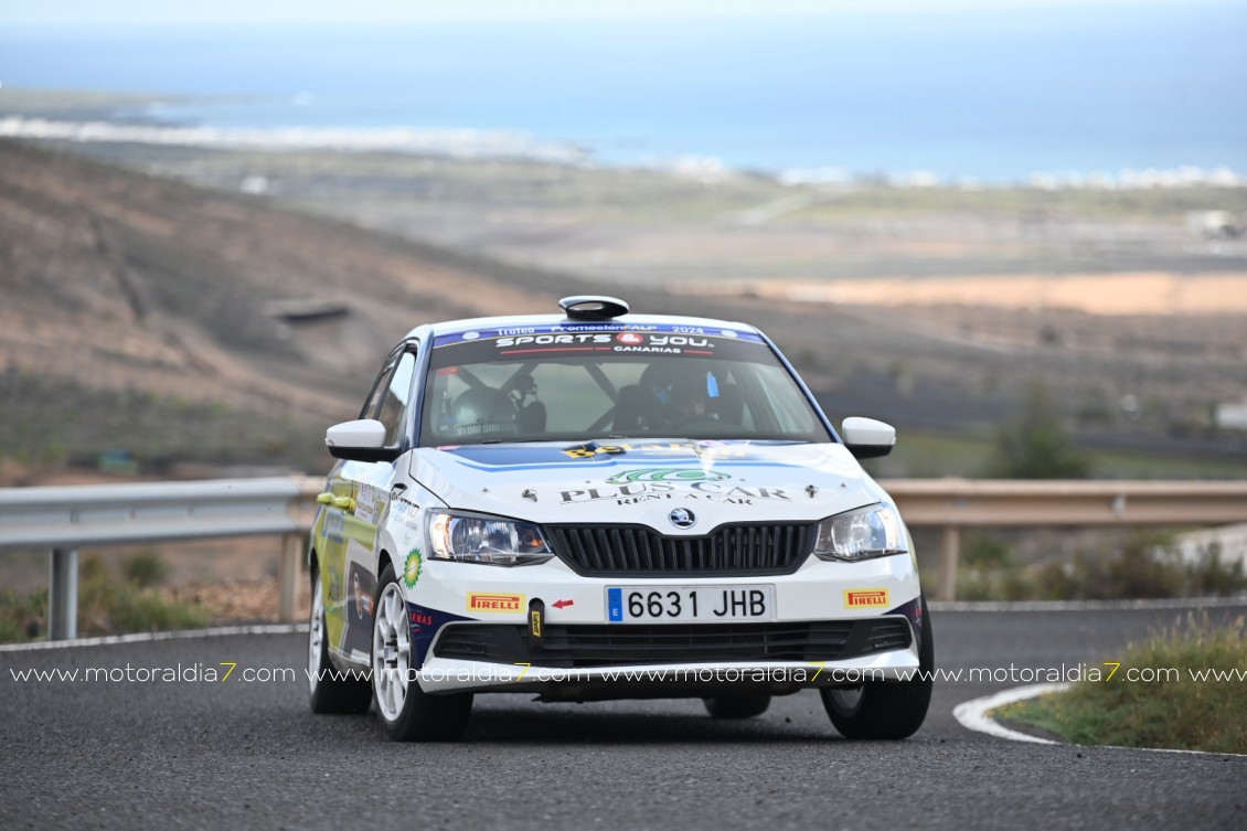 Lemes y Cambeiro vencen en el Rally Villa de Teguise