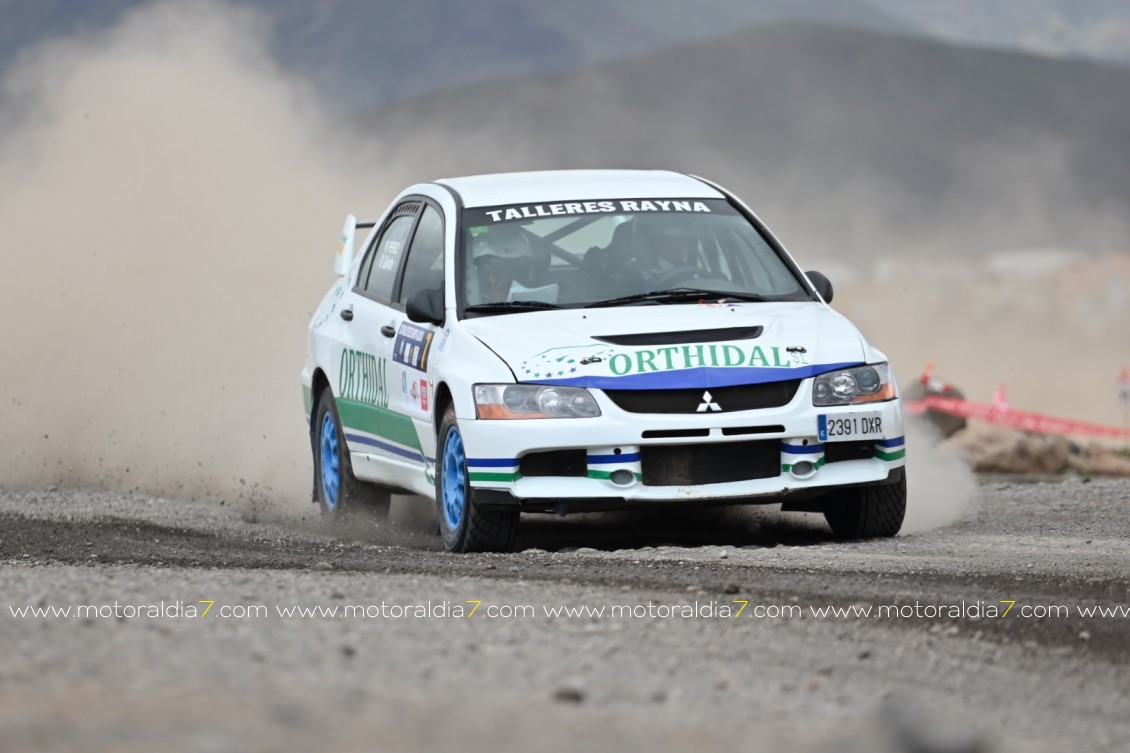 Victoria de Calderín y Tejera en el Rally Santa Lucía