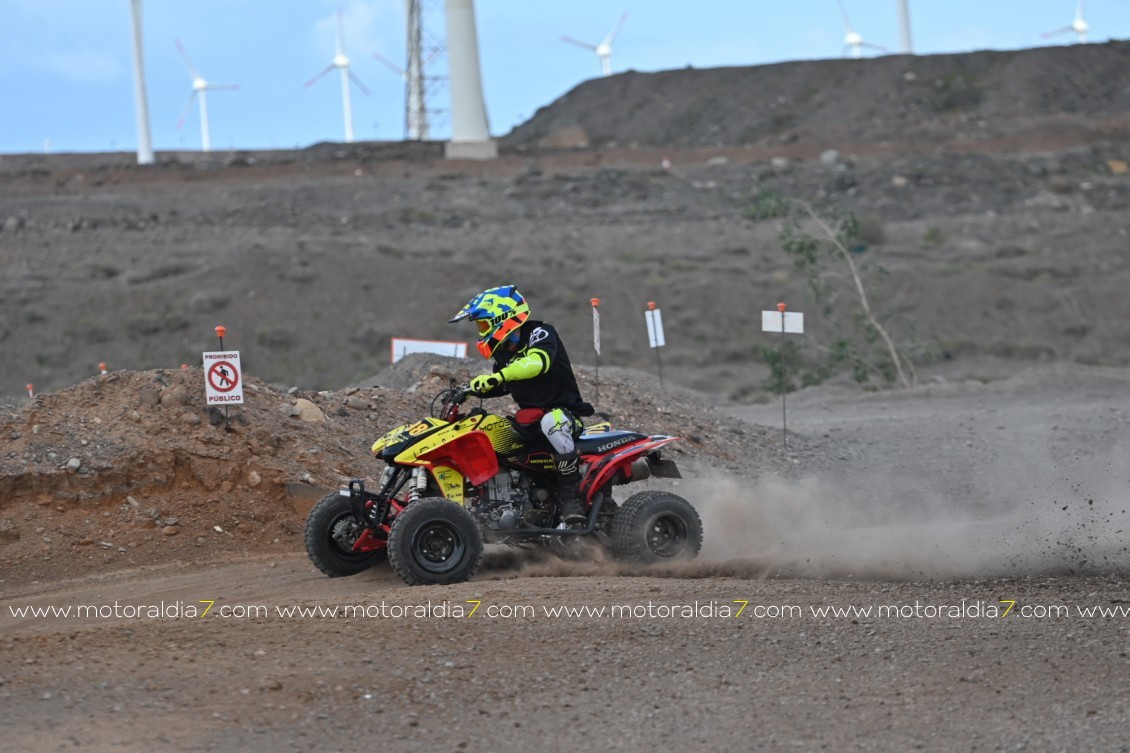 Victoria de Calderín y Tejera en el Rally Santa Lucía