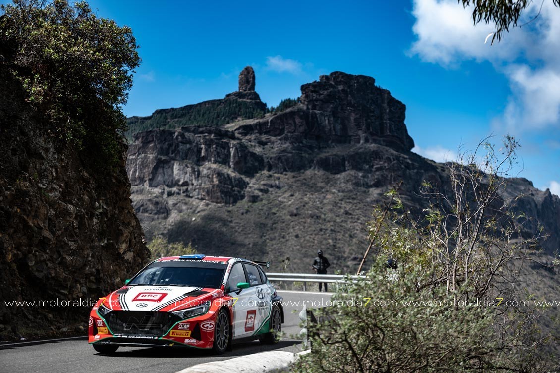 Los primeros Test del Rally Islas Canarias