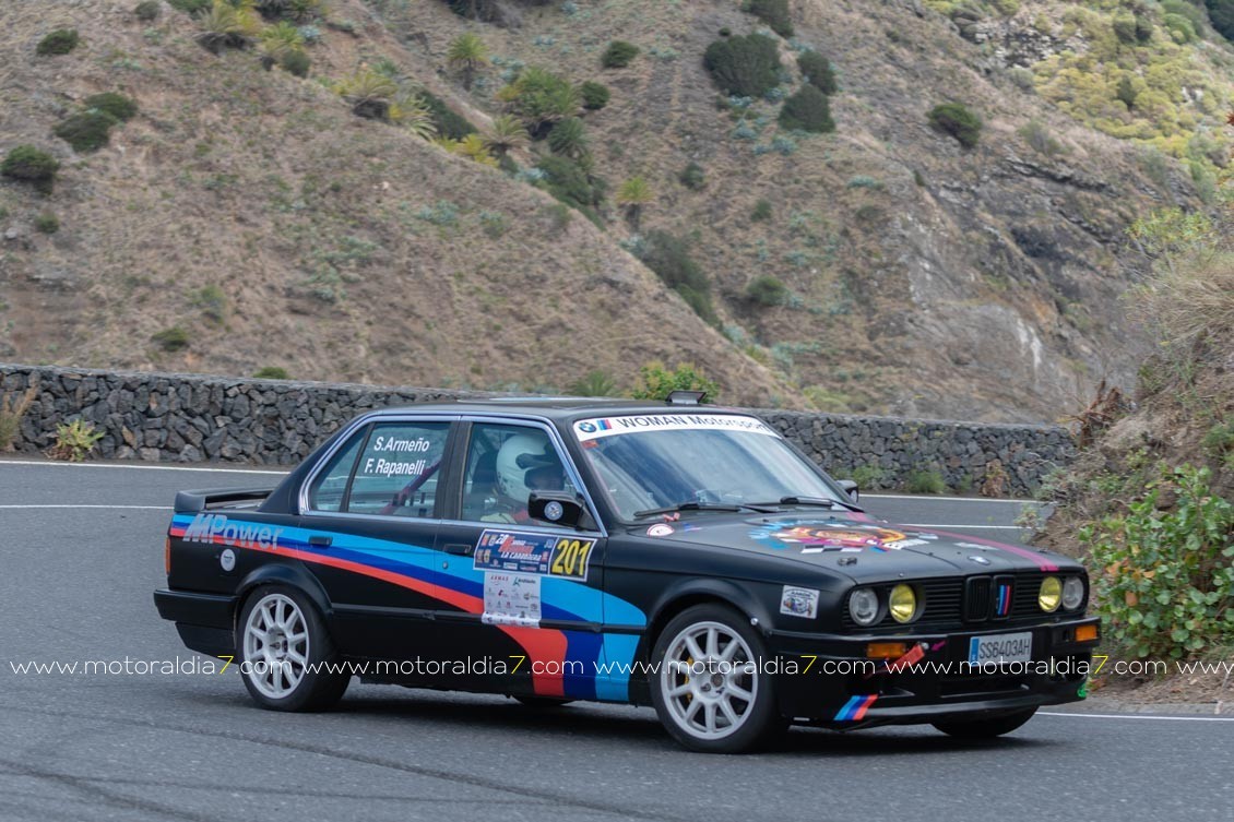 Subida Hermigua, una fiesta del motor en La Gomera