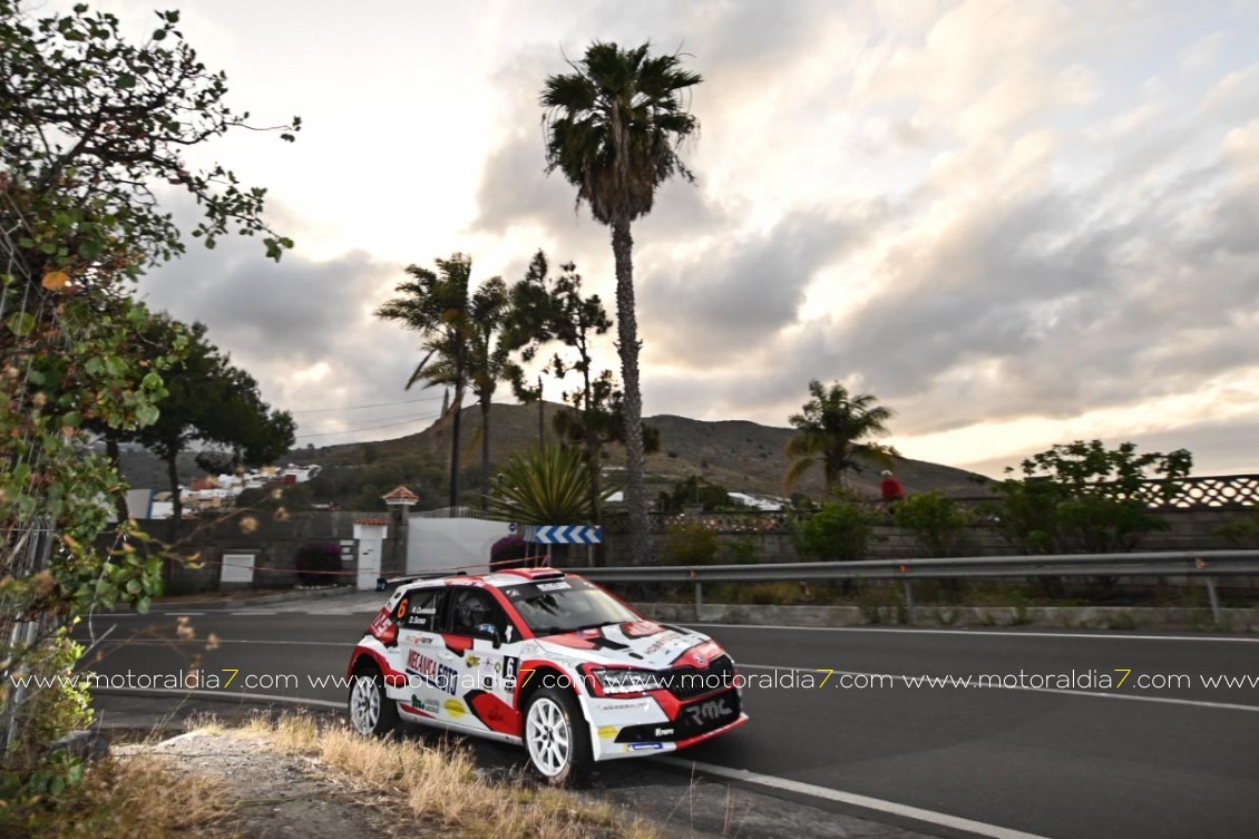 El Rally Gran Canaria empieza con sorpresa