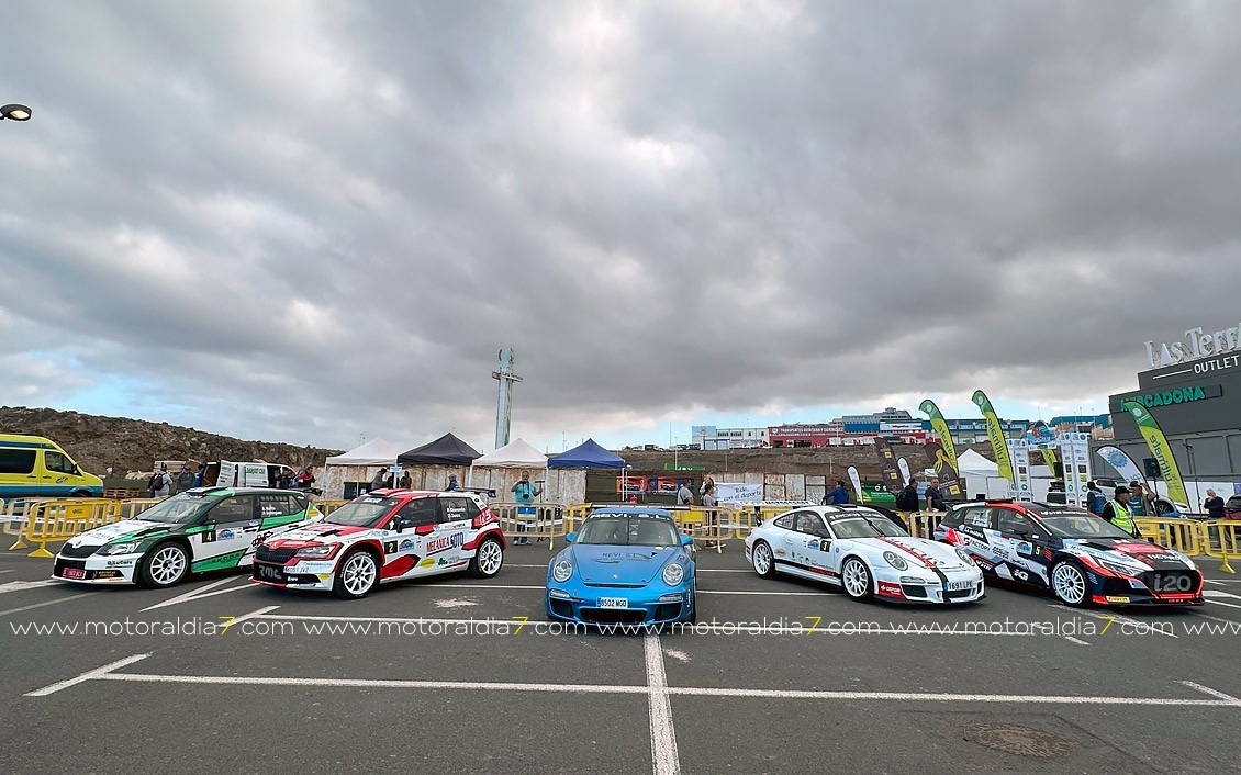 El 48º Rally Ciudad de Telde,  ya está en marcha