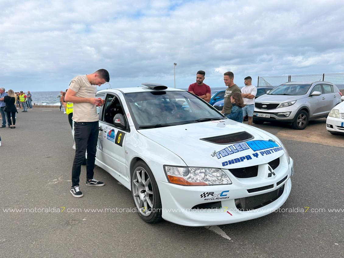 Armide Martín y Pedro Domínguez ganan el Rally de Telde