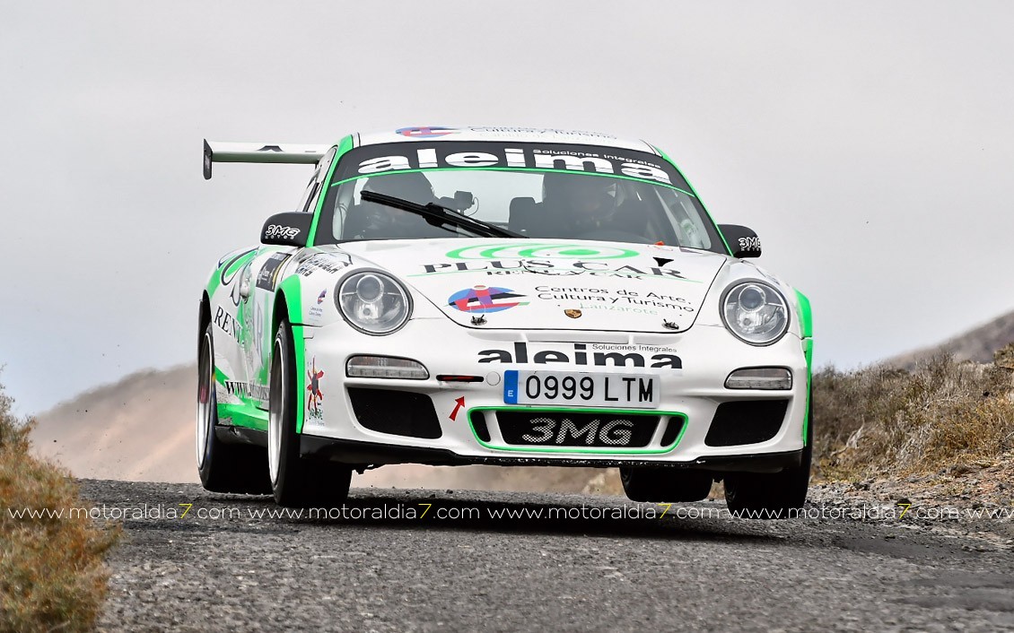 Yeray y Bárbara Lemes ganan en el Rallysprint Tomás Viera