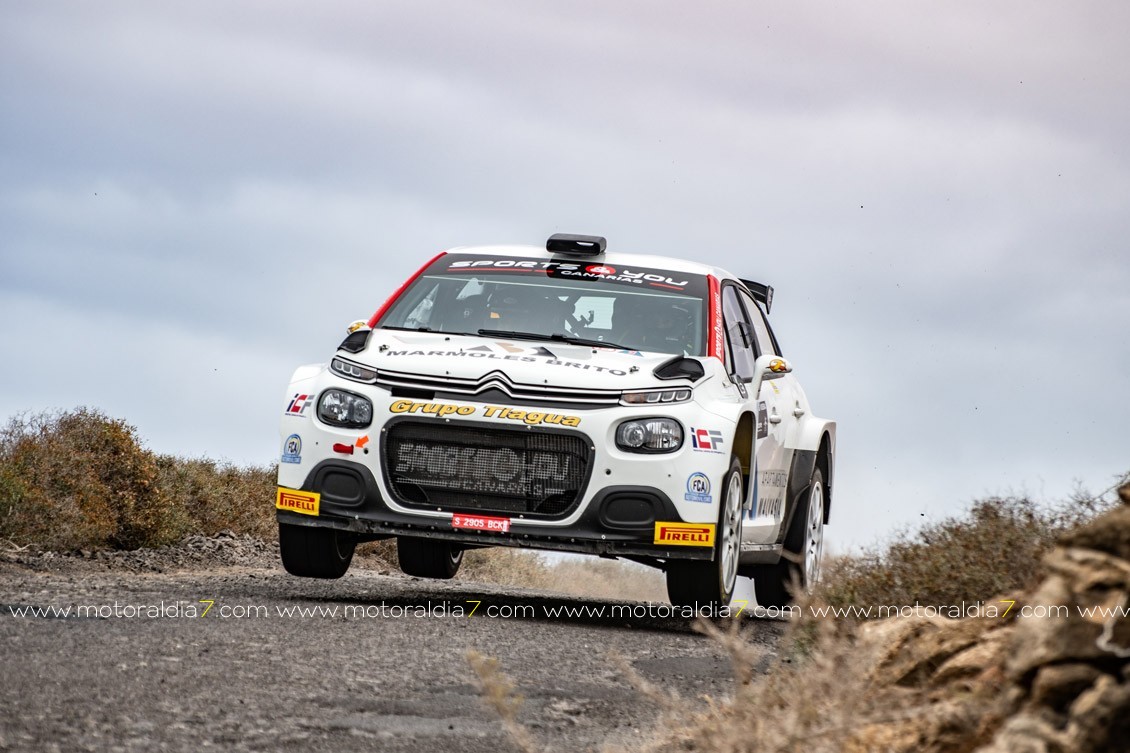 Yeray y Bárbara Lemes ganan en el Rallysprint Tomás Viera