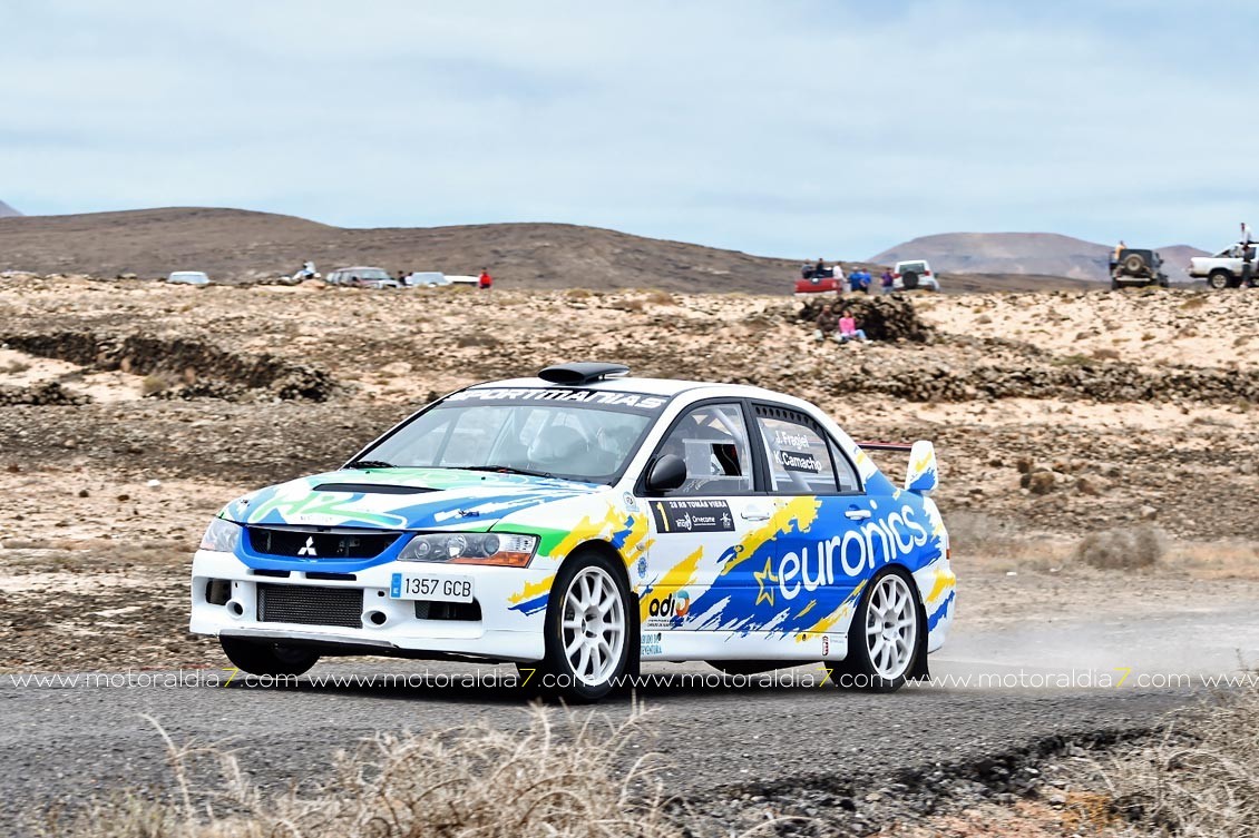 Yeray y Bárbara Lemes ganan en el Rallysprint Tomás Viera