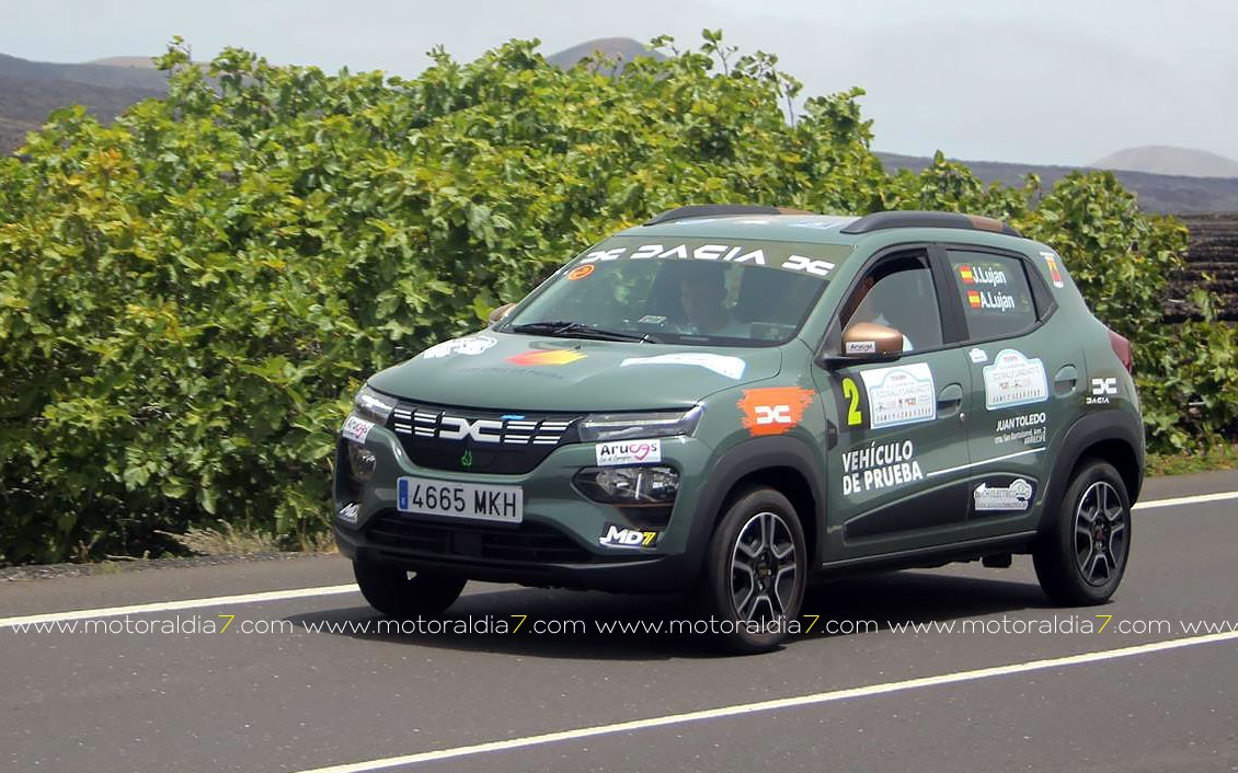 González y Salas, ganadores del I Eco Rally Lanzarote