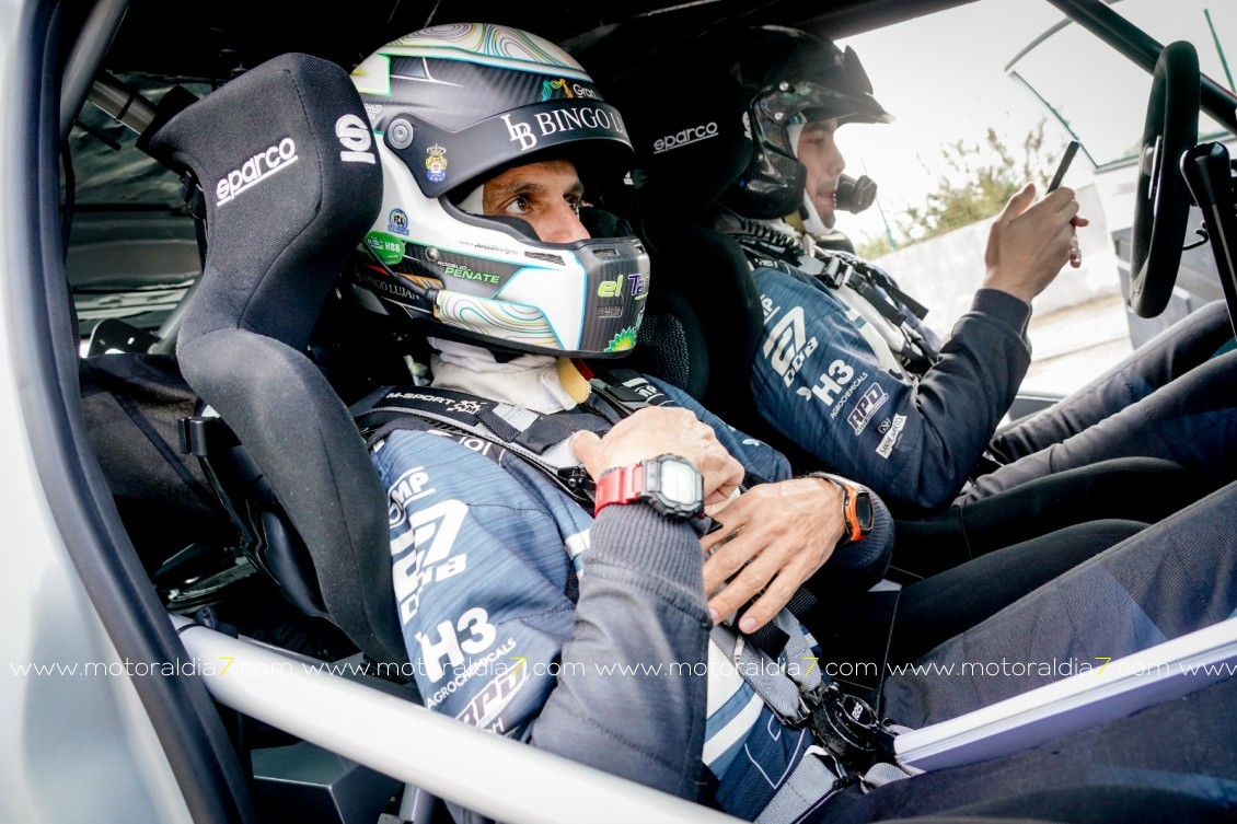 Rogelio Peñate prepara la cita del WRC en Finlandia