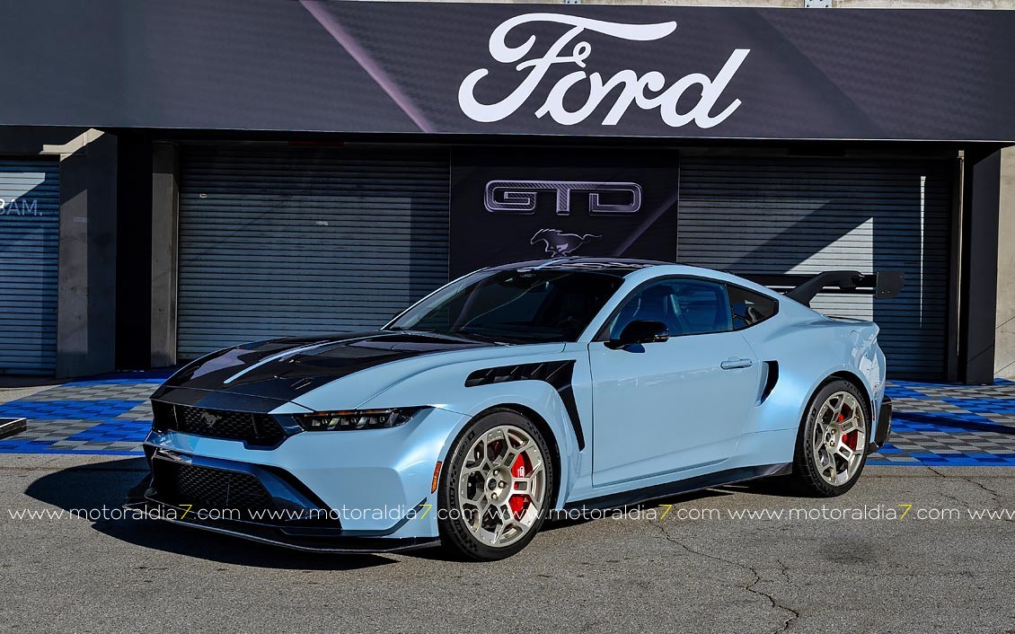 El Mustang GTD 2025 el más rápido y potente de la historia