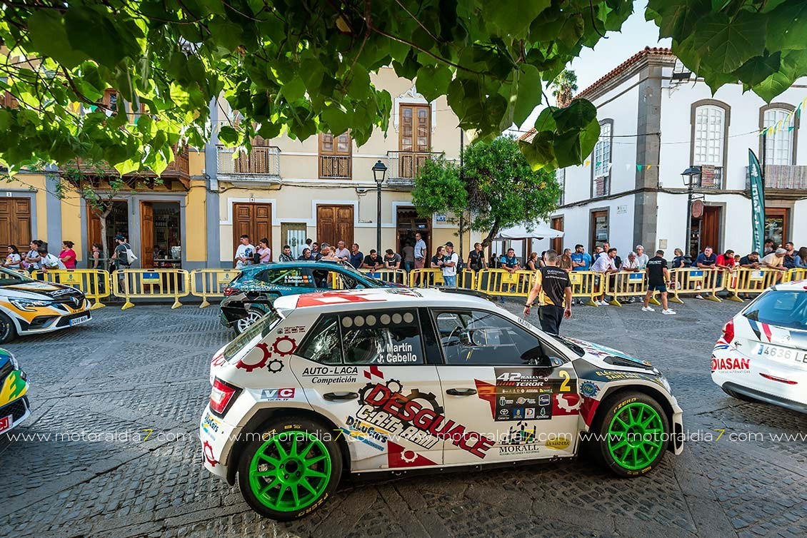 116 equipos en el Rally de Teror