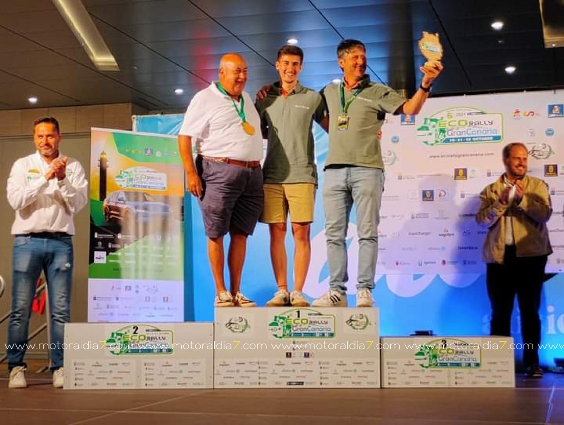 Pérez-Aicart y Herrera, ganadores en el Eco-Rally Gran Canaria