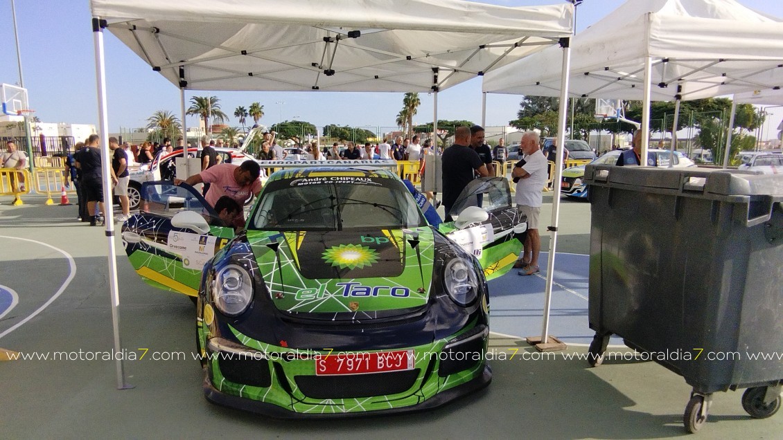 Todo listo para la competición en el Rally Maspalomas