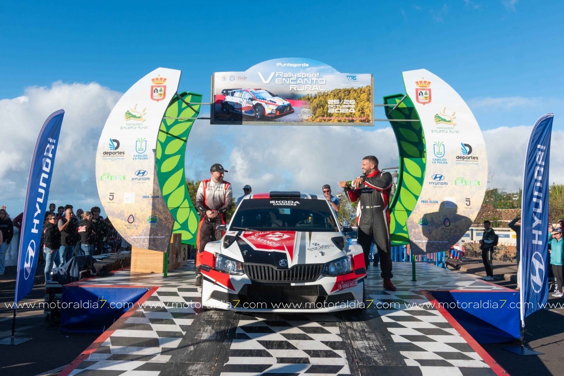 Afonso y Bonilla, ganadores en el Rallysprint Encanto Rural