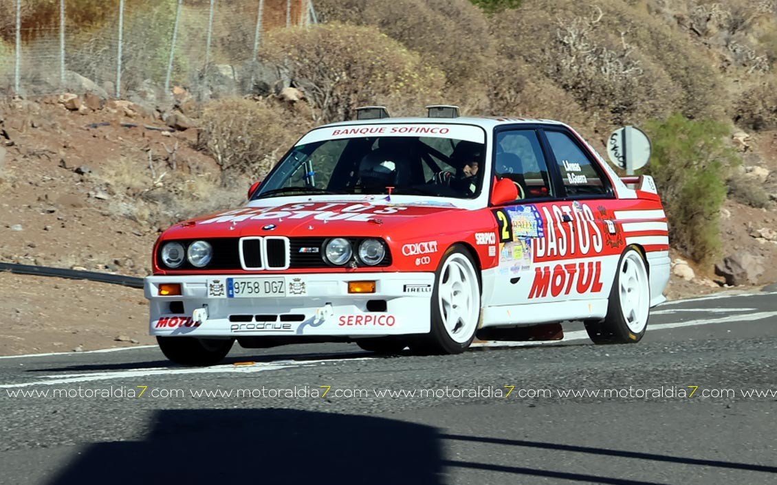 Victoria de Iván Armas y Bernardino Guerra en el Historic Rally 2024