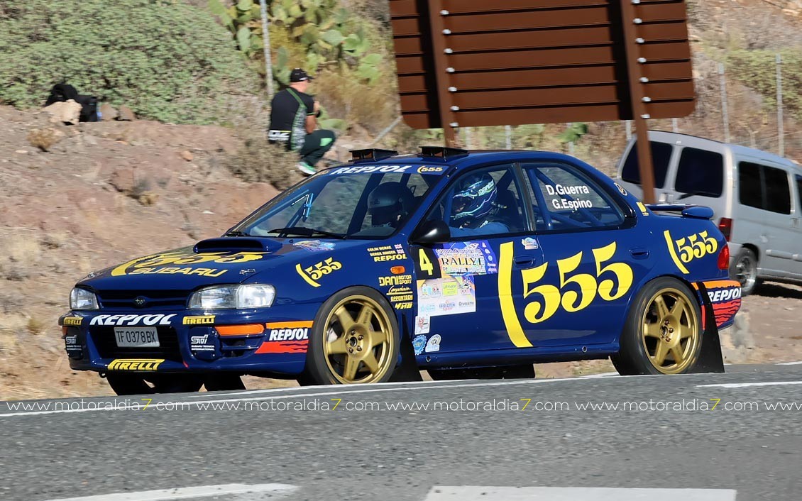 Victoria de Iván Armas y Bernardino Guerra en el Historic Rally 2024