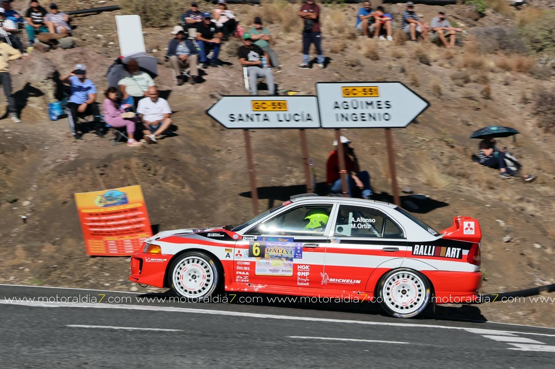 Victoria de Iván Armas y Bernardino Guerra en el Historic Rally 2024