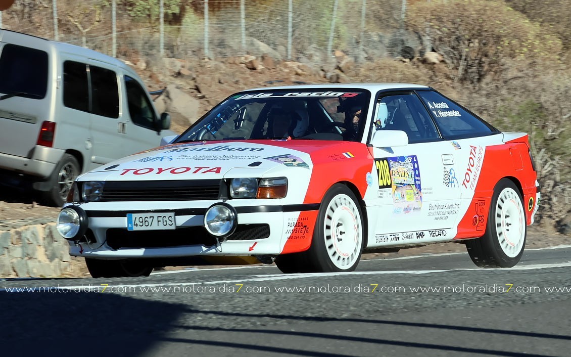 Victoria de Iván Armas y Bernardino Guerra en el Historic Rally 2024