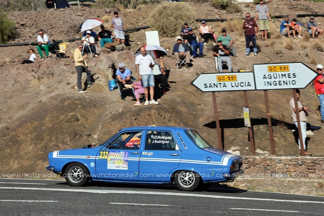 Victoria de Iván Armas y Bernardino Guerra en el Historic Rally 2024