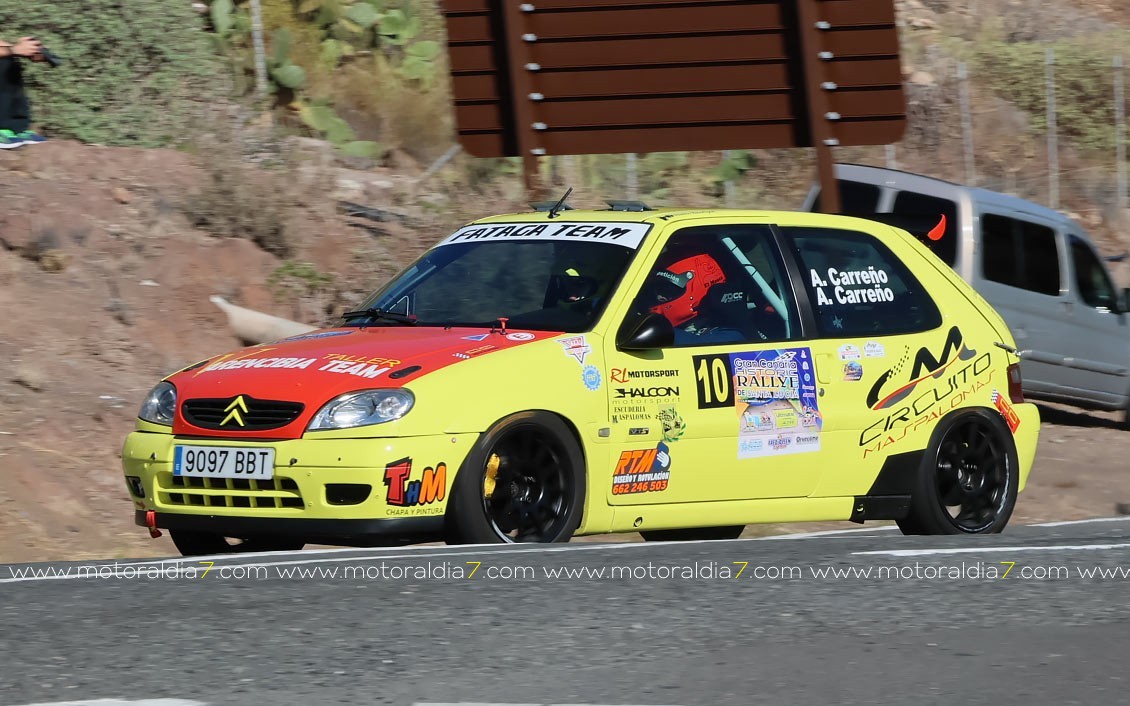 Victoria de Iván Armas y Bernardino Guerra en el Historic Rally 2024