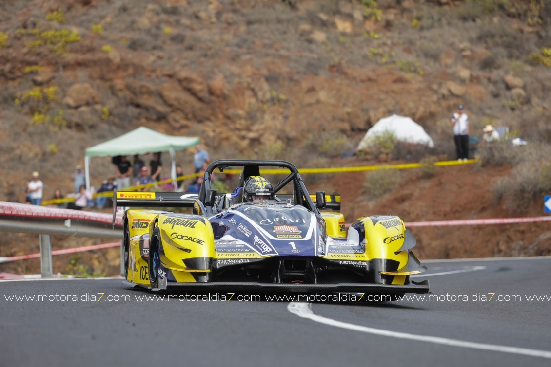 Simone Faggioli impuso su ley en la Subida Arona-La Escalona