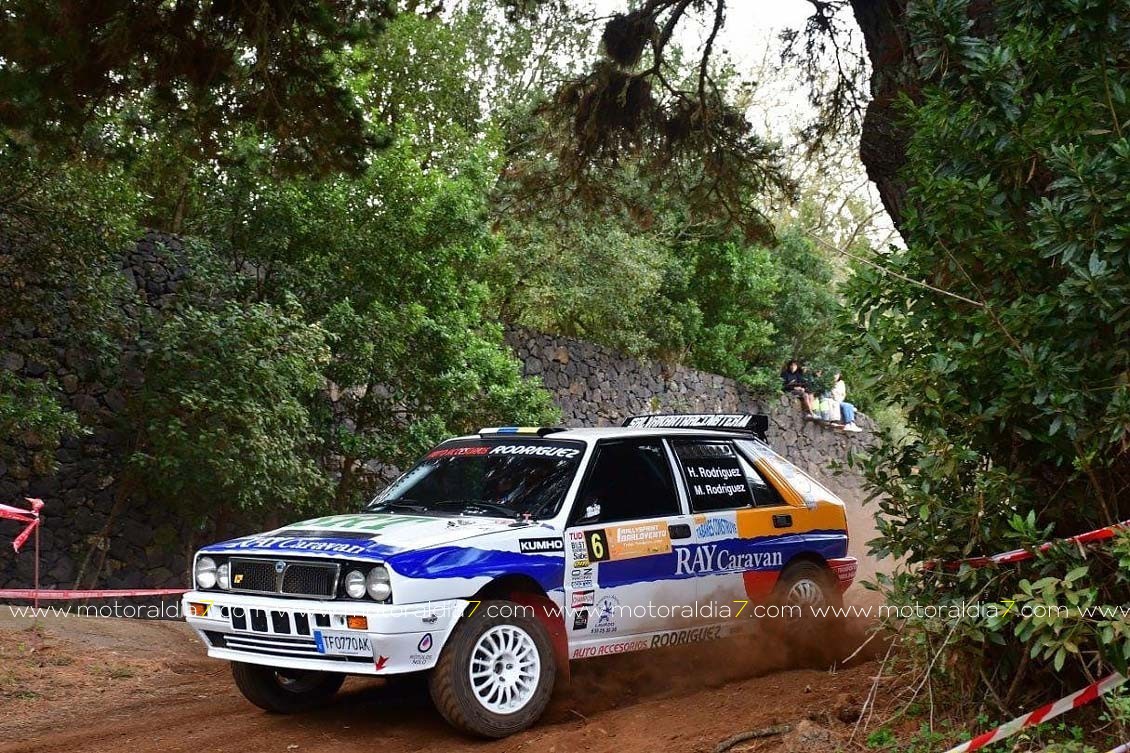 Héctor Rodríguez-Melany Rodríguez y Adán Rodríguez, vencedores del Campeonato de La Palma de Tierra 2024