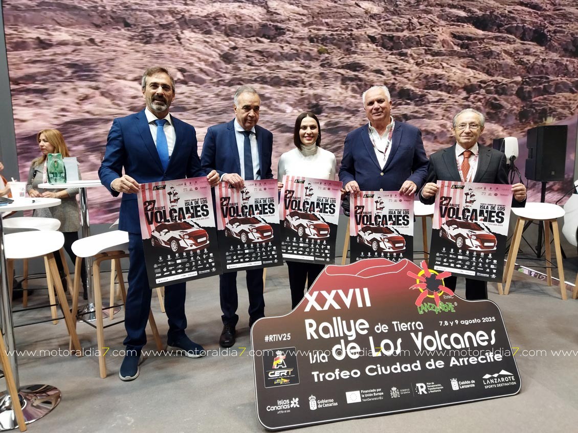 El Rally Isla de Los Volcanes, presentado en FITUR