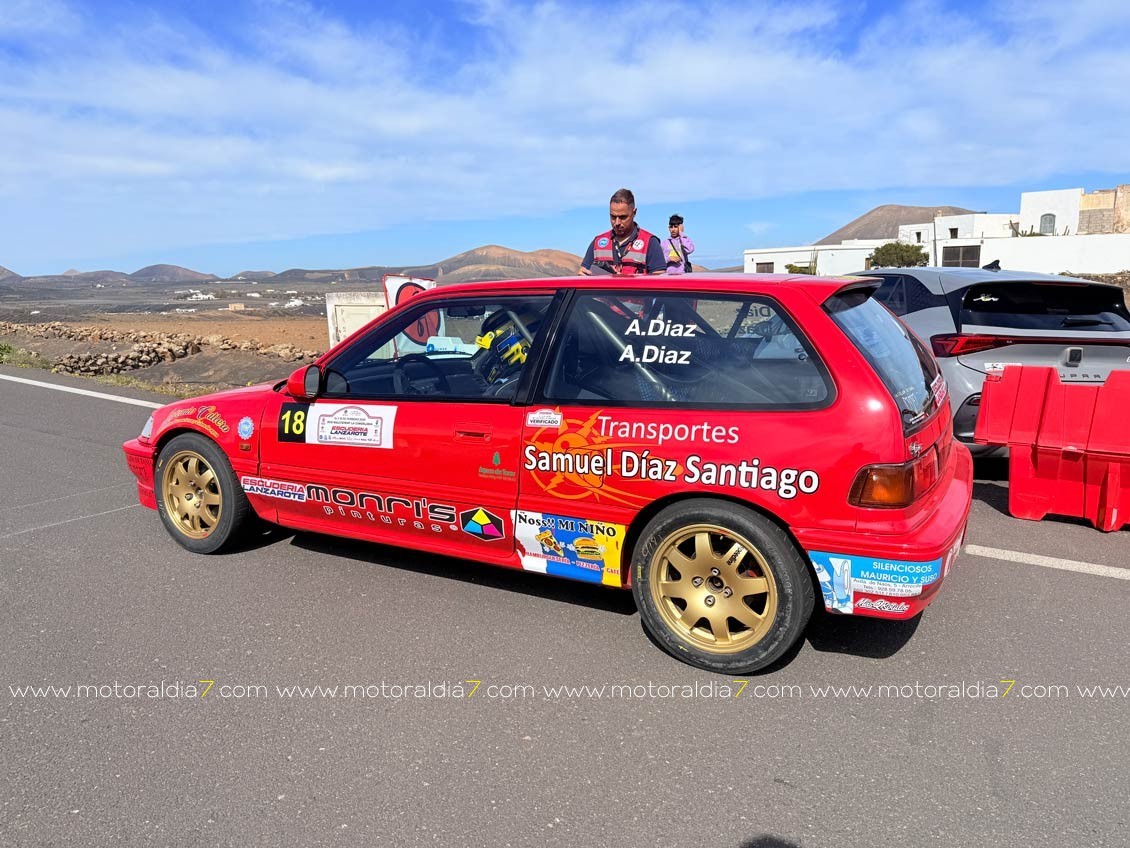 Lemes y Guillen ganaron en La Candelaria, en un día triste para el automovilismo de Lanzarote