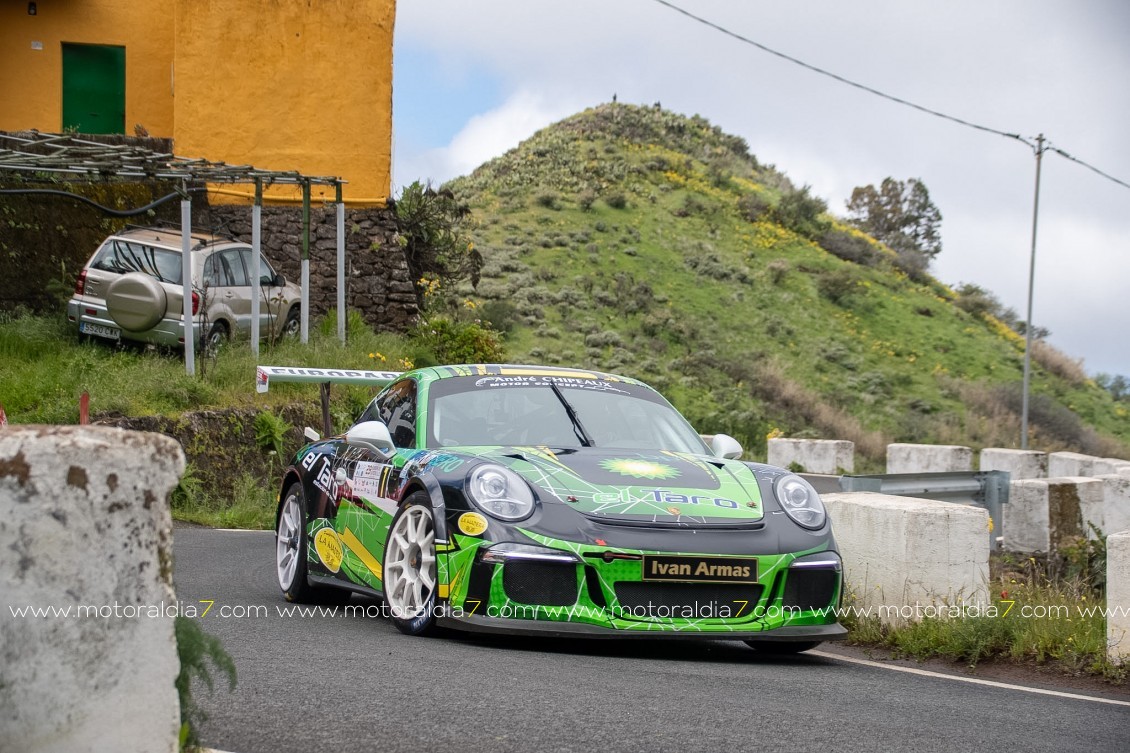 Iván Armas ganó en Juncalillo pese a la lluvia