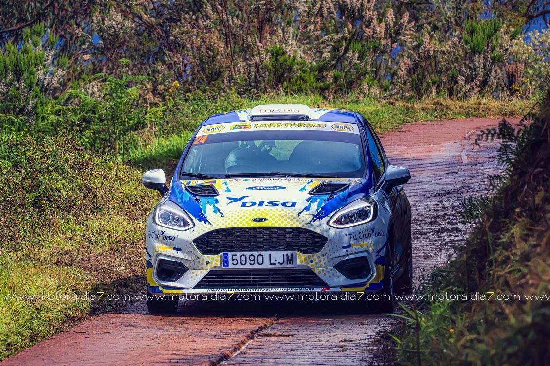 Oscar Dóniz-Rayco Hdez del Programa de Pilotos DISA Copi Sport en Adeje