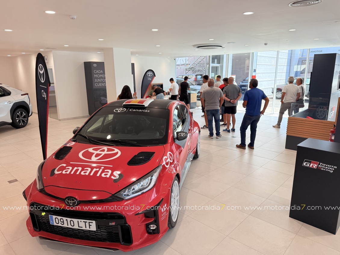 Mucho ambiente en los días previos del Rally de Telde