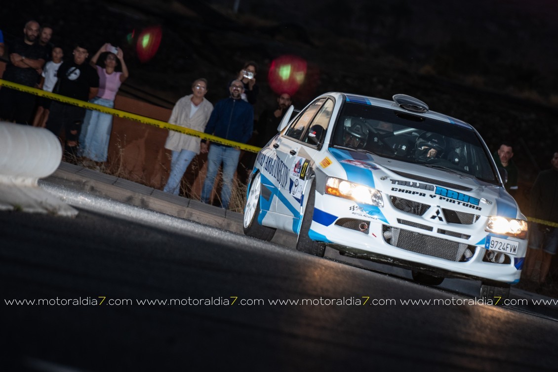 Alexey Lukyanuk primer líder del Rally Ciudad de Telde