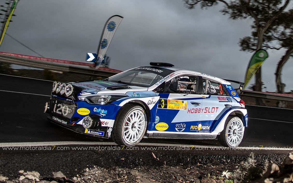 Raúl Hernández primer líder del Rally Comarca Norte