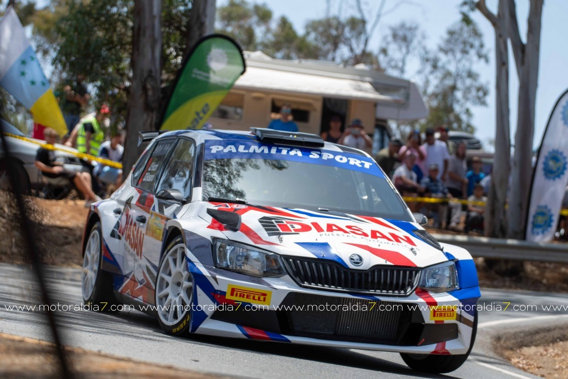 Raúl Hernández y Gabriel Espino, ganadores del Rally Comarca Norte