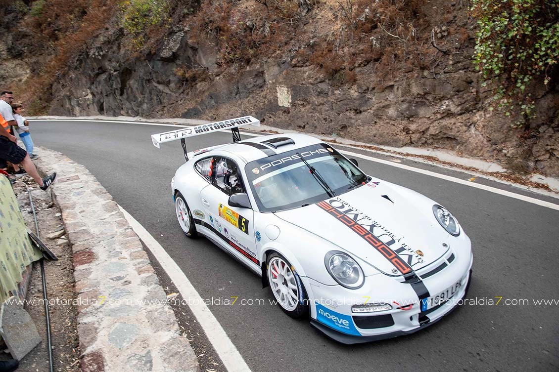 Raúl Hernández y Gabriel Espino, ganadores del Rally Comarca Norte